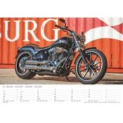 Maxi Calendrier 2025 Motos Harleys D