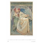 Maxi Calendrier Poster 2025 Alphonse Mucha