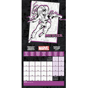 Calendrier 2025 Marvel 