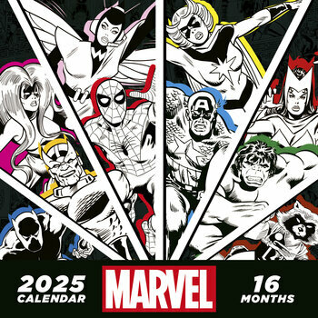 Calendrier 2025 Marvel