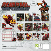 Calendrier 2025 Deadpool