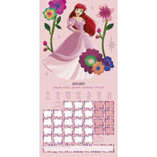 Calendrier 2025 Disney Princesses Arielle