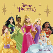 Calendrier Mural 2025 Disney Princesses