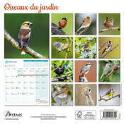  Calendrier 2025 Oiseaux du Jardin