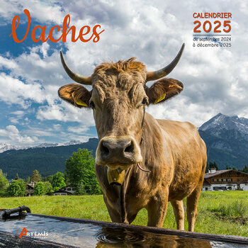 Calendrier 2025 Vaches