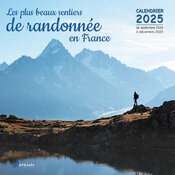 Calendrier Français 2025 Sentiers de Randonnée en France