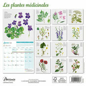 Calendrier Mural 2025 Plantes Mdicinales