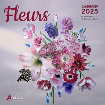 Calendrier 2025 Fleurs Nature