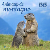 Calendrier Mural 2025 Animaux de Montagne