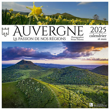 Calendrier 2025 Auvergne