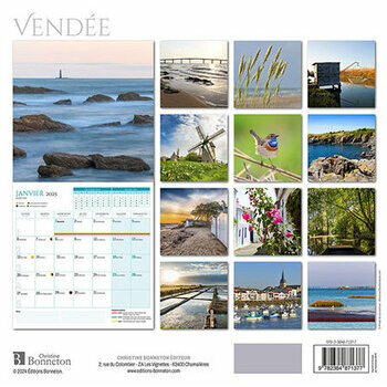 Calendrier 2025 Vendée