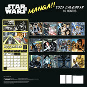 Calendrier 2025 Jedi Star Wars Manga