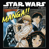 Calendrier Mural 2025 Star Wars Manga