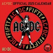 Calendrier Mural 2025 AC DC 