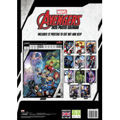 Calendrier Captain America A3 2025 Avengers