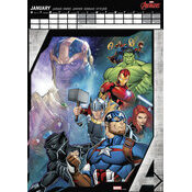 Calendrier A3 2025 Avengers