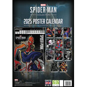 Calendrier A3 Marvel 2025 Spider Man