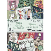 Calendrier Mural A3 2025 Disney Classique