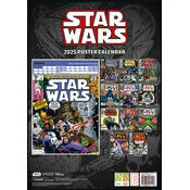 Calendrier A3 2025 Jedi Star Wars Classique