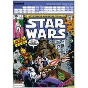 Calendrier A3 2025 Star Wars Classique