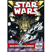 Calendrier Mural A3 2025 Star Wars Classique