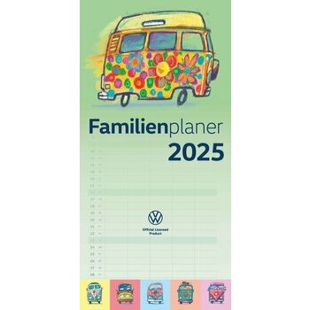 Calendrier Familial 2025 Combi Volkswagen