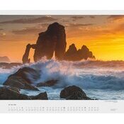 Maxi Calendrier 60x50cm 2025 La Mer Ocan