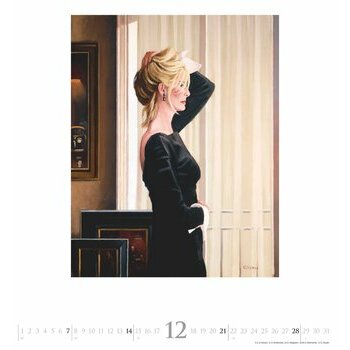 Maxi Calendrier 2025 Art Jack Vettriano