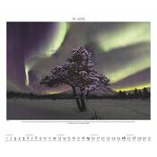 Maxi Calendrier 60x50cm 2025 Aurores Borales