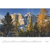 Maxi Calendrier Papier 70x50cm 2025 Alpes Fascinantes