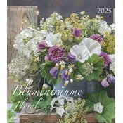 Calendrier Spirale Papier 2025 Bouquets de Fleurs