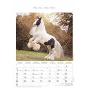 Calendrier Spirale 2025 Chevaux