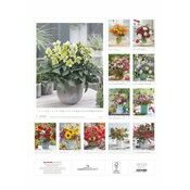 Calendrier A3 Spirale 2025 Bouquets Fleurs Champtres Tournesols