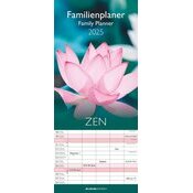 Calendrier Familial Mural 2025 Zen Lotus