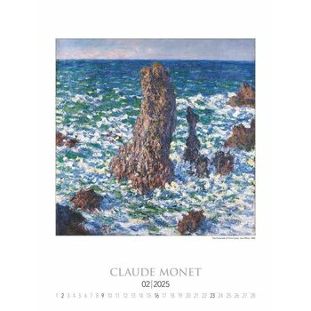 Maxi Calendrier 42x56cm 2025 Claude Monet
