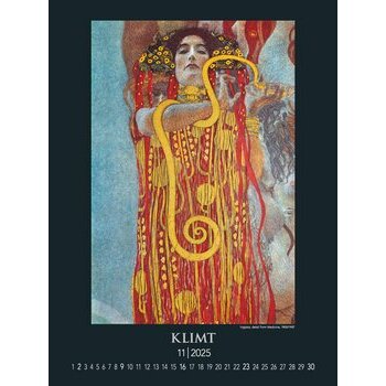 Maxi Calendrier 42x56cm 2025 Gustave Klimt