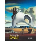 Maxi Calendrier 42x56cm 2025 Salvador Dali Surraliste