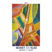 Maxi Calendrier 42x56cm 2025 Art de Monet  Klee