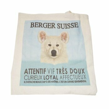 Tote Bag Sac Tissu Berger Blanc Suisse