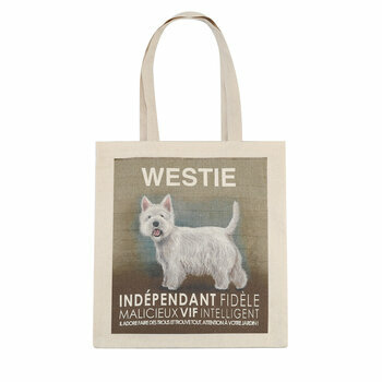 Tote Bag Sac Tissu West Highland White Terrier