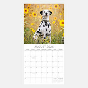 Calendrier Mural 2025 Chien Dalmatien