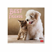 Calendrier Mural 2025 Animaux Best Friends