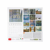 Calendrier 2025 Claude Monet art