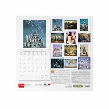 Calendrier 2025 Salvador Dali