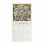 Calendrier 2025 Carte Antique Rtro