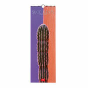 Calendrier Mural Slim 2025 Succulente Cactus