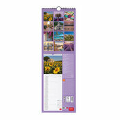 Calendrier Slim Spirale 2025 Provence Lavande