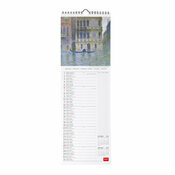 Calendrier Slim 2025 Claude Monet Impressionniste