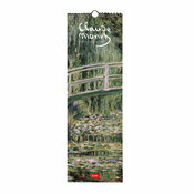 Calendrier Slim Mural 2025 Claude Monet Impressionniste