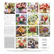 Calendrier Jardin 2025 Bouquet de fleurs